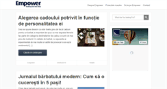 Desktop Screenshot of empower.ro